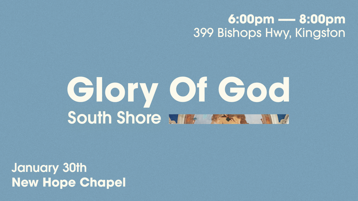 Glory Of God South Shore - January 30th
